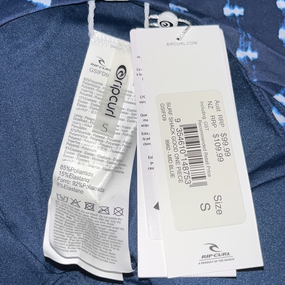 Rip Curl Surf Shack Good Coverage One Piece Swimsuit Small - Picture 13 of 13